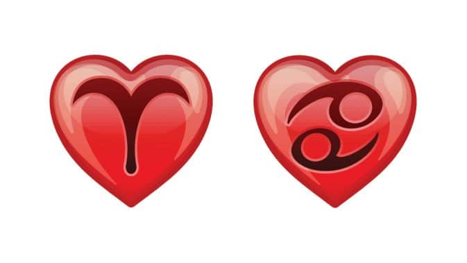 Aries Man and Cancer Woman