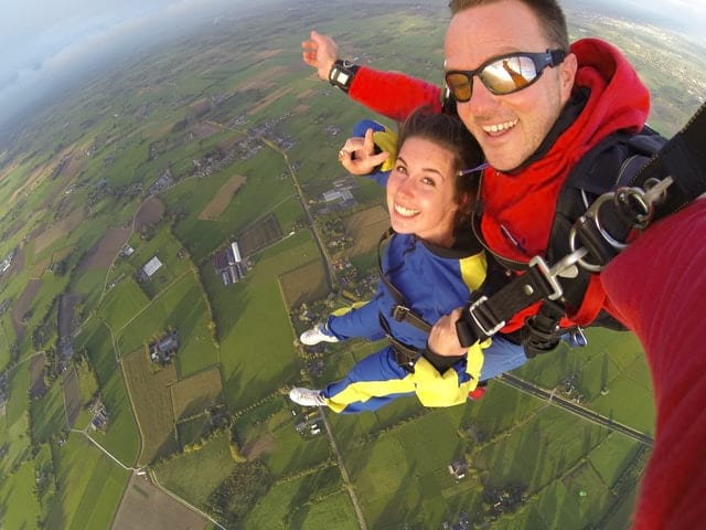 Date Idea With An Aries Man - Adventure Skydiving