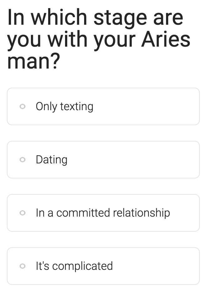 Aries Guy Likes You